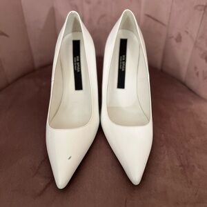 Via Spiga White Heels